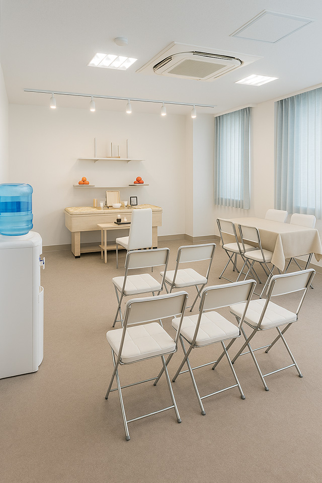 安置室フリージアの室内写真