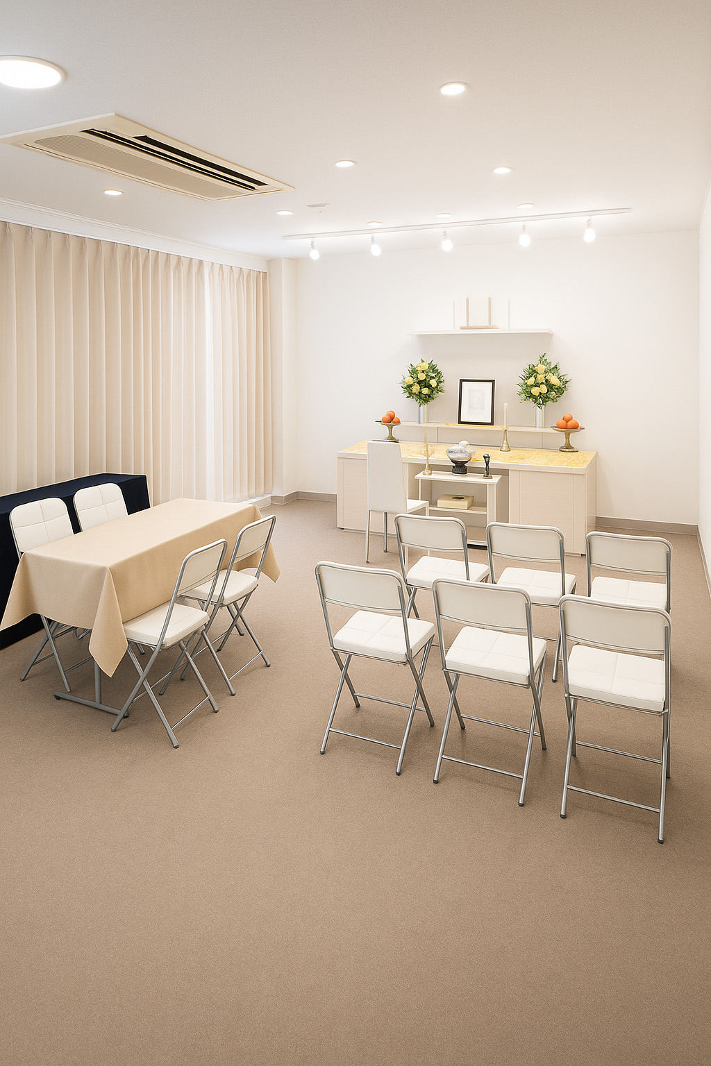 安置室キクの室内写真